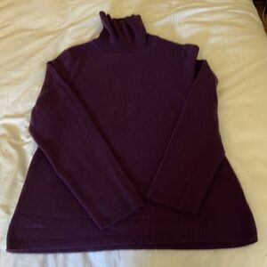 EUC Charter Club Cashmere Turtleneck size XL